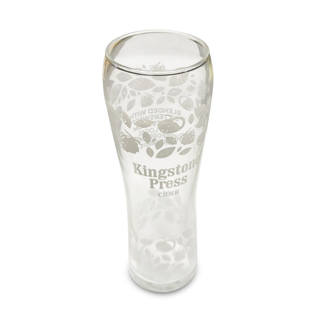 King Size Double Shot Glass Jigger White Graphics