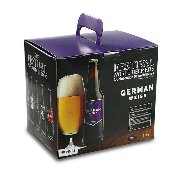 Festival 40 Pint Home Brew Beer Kit - German Weiss