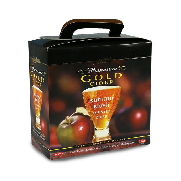 Muntons Hand Crafted 30 Pint Cider Kit Autumn Blush Cider