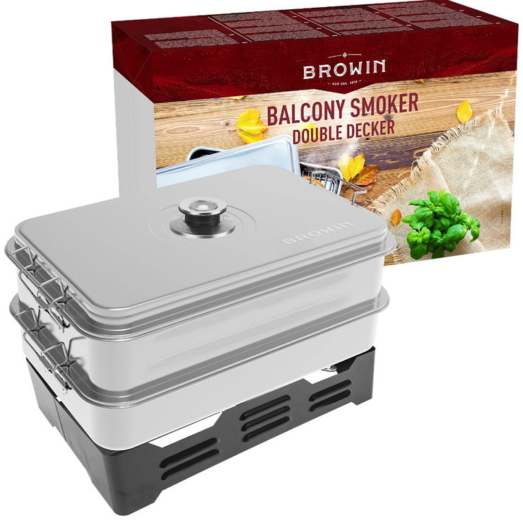 XL Smoker with Thermometer