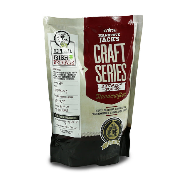 Mangrove Jacks Craft Series 40 Pints Irish Red Ale + Beer Enhancer 2