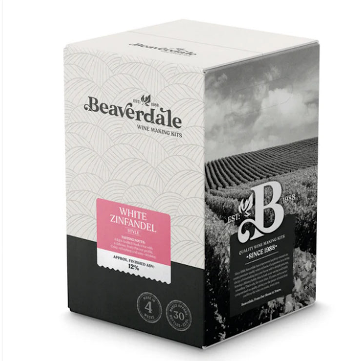 Beaverdale 23l 30 Bottle Rosé Wine Kit - White Zinfandel