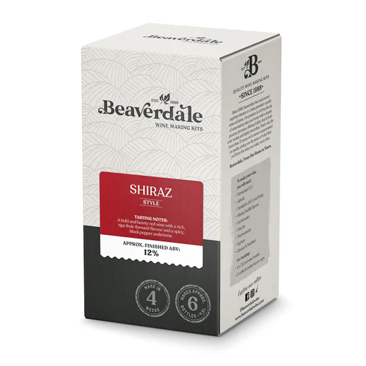 Beaverdale 4.5l 6 Bottle Wine Kit - Shiraz
