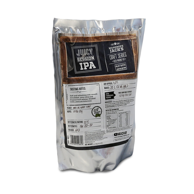 Mangrove Jacks Craft Series 40 Pints Juicy Session IPA + Beer Enhancer 1