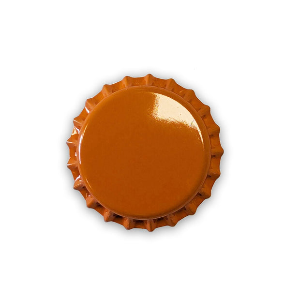 Orange Crown Caps (50 Pack)