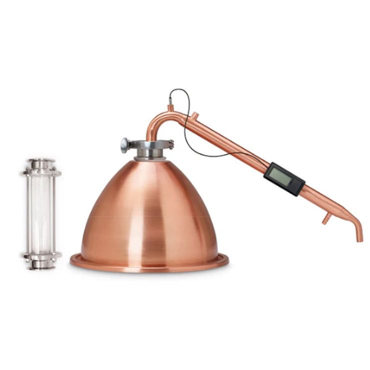 Still Spirits Create + Alembic Dome, Copper Condenser And Sight Glass