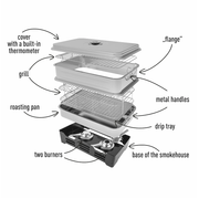XL Smoker with Thermometer