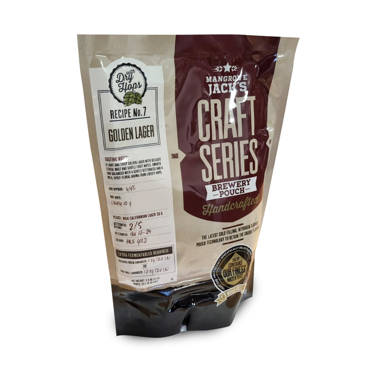 Mangrove Jacks Craft Series 40 Pints Golden Lager