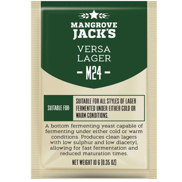 Mangrove Jacks 10g Beer Yeast - M24 Versa Lager