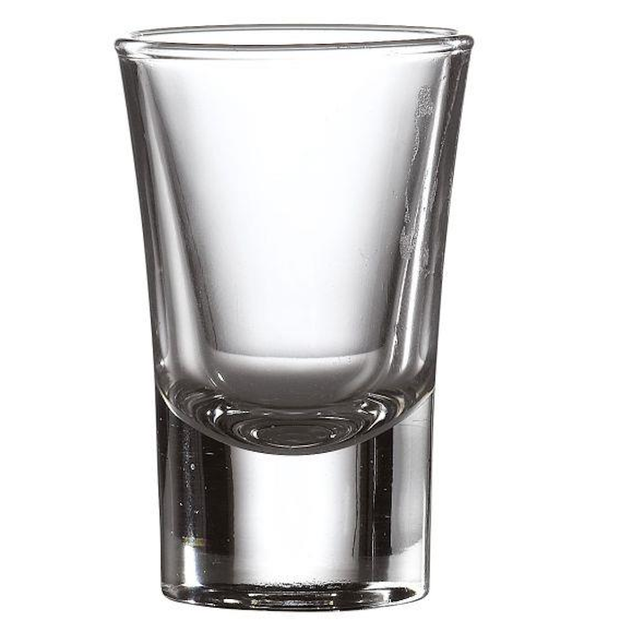 6 x Heavy Base 35ml Shot Glasses