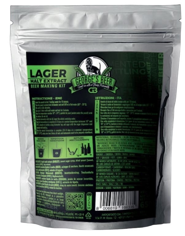 Georges Beer 5Ltr Lager Beer Kit