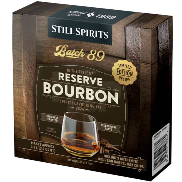 Still Spirits Batch 89 Reserve Bourbon Flavouring Kit