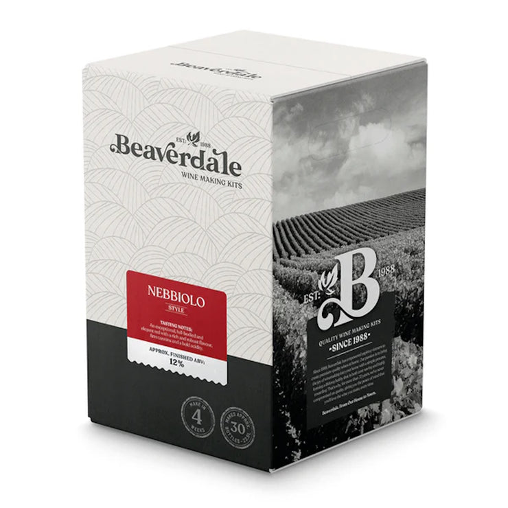 Beaverdale 23l 30 Bottle Red Wine Kit - Nebbiolo