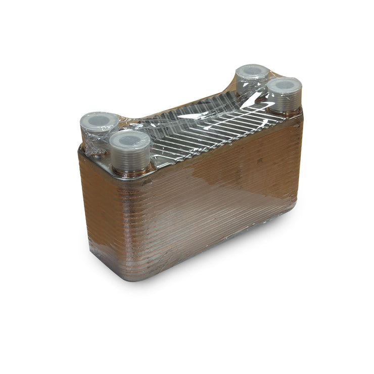 40 plate wort chiller with 3/4" BSP