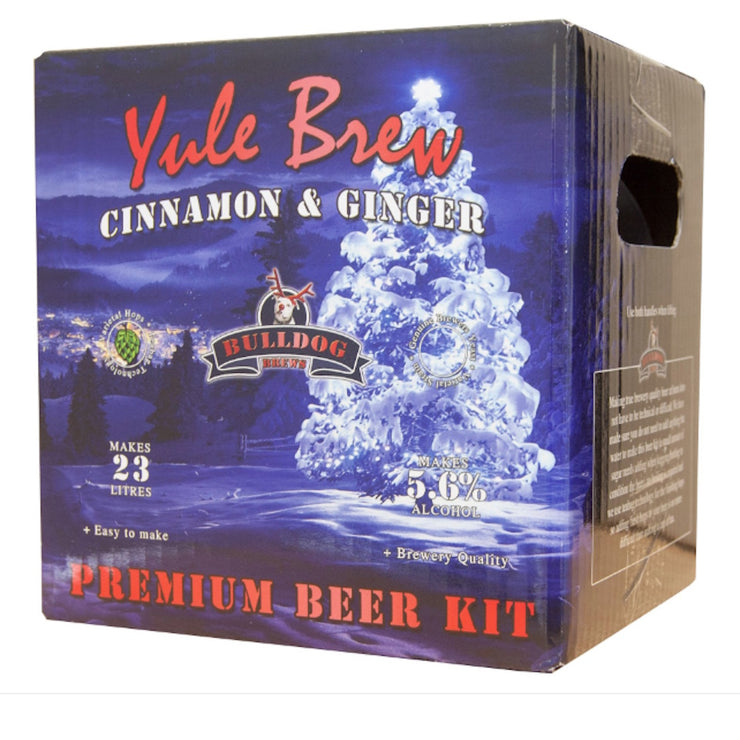 Bulldog ABV 5.6% 40 Pint Beer Kit - Yule Brew