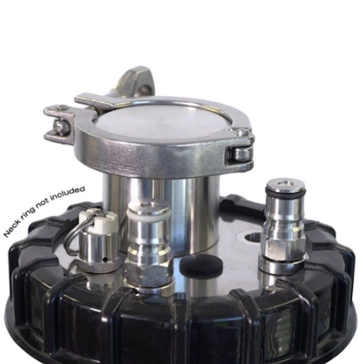 Apollo Stainless Steel Pressure Lid with 2" Tri Clover