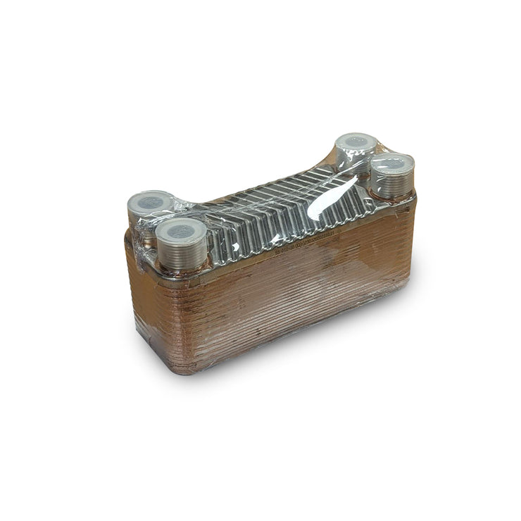30 plate wort chiller with 3/4" BSP