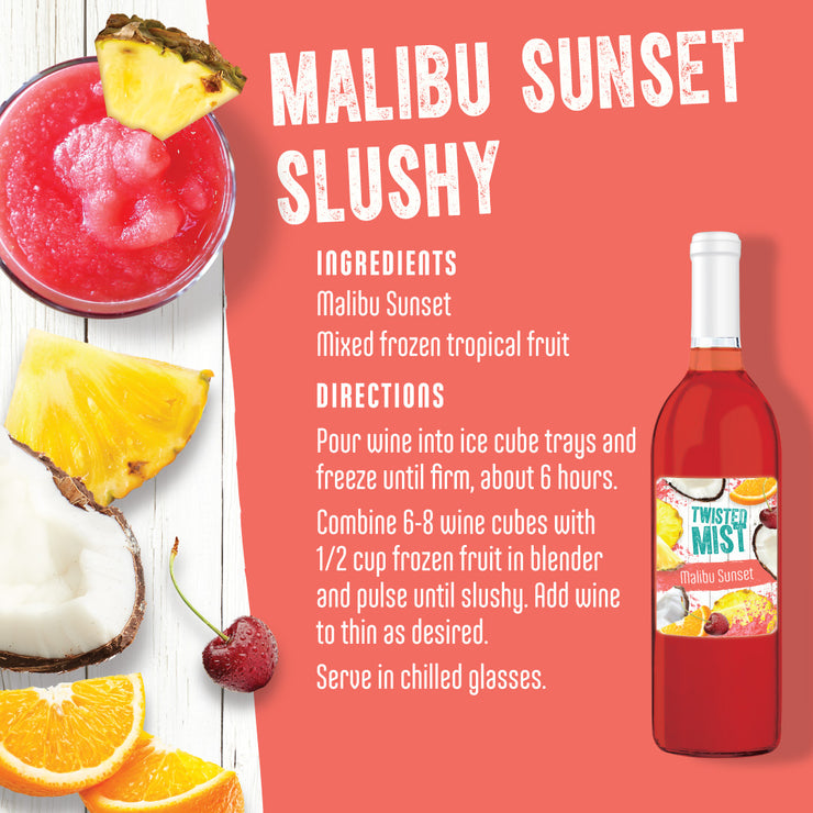 WineXpert Twisted Mist 30 Bottle Malibu Sunset