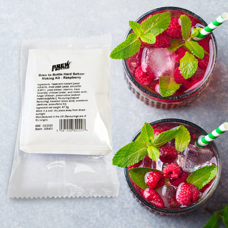 Brew2Bottle 35 Pint Raspberry Hard Seltzer Kit