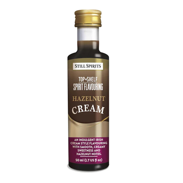 Still Spirits Top Shelf Cream Liqueur Flavouring - Hazelnut Cream