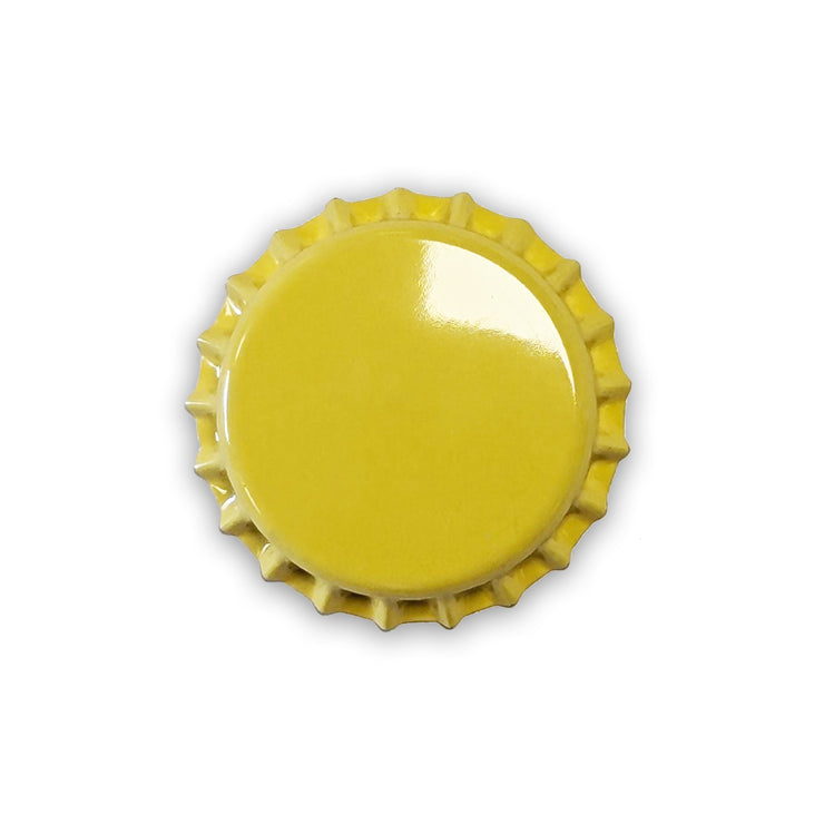 Yellow Crown Caps (50 Pack)