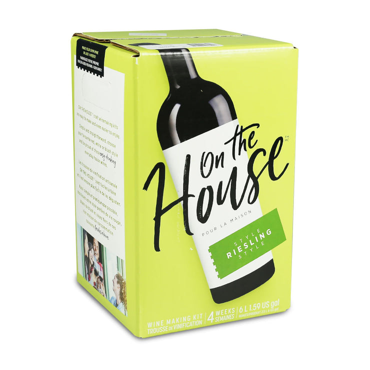 On The House 30 Bottle Wine Kits