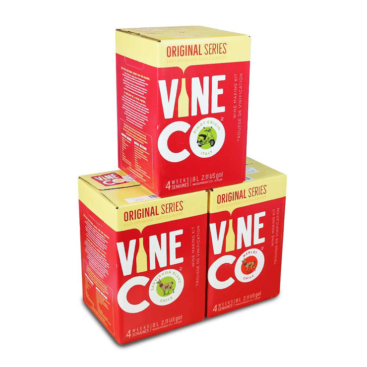Vine Co Original Series 30 Bottle Wine Kits - Formerly Kenridge Classics