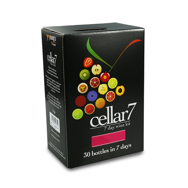 Cellar 7 Summer Berries 7 Day Rosé Wine Kit - 30 Bottle