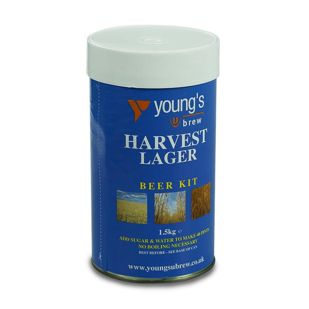 Youngs Harvest 40 Pint Beer Kit - Lager - Brew2Bottle Home Brew