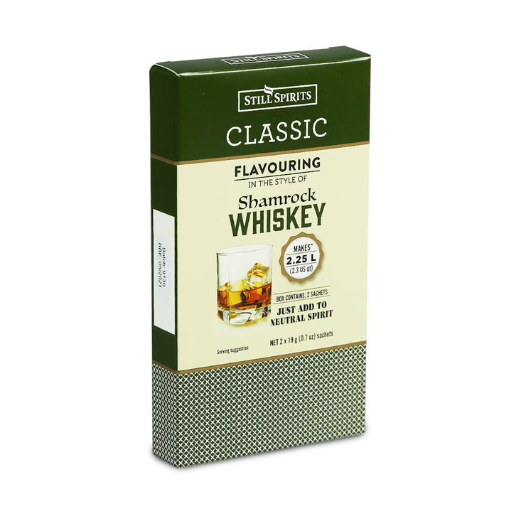 Still Spirits 2.25 Litre Twin Sachet Classic Flavouring - Shamrock Whiskey