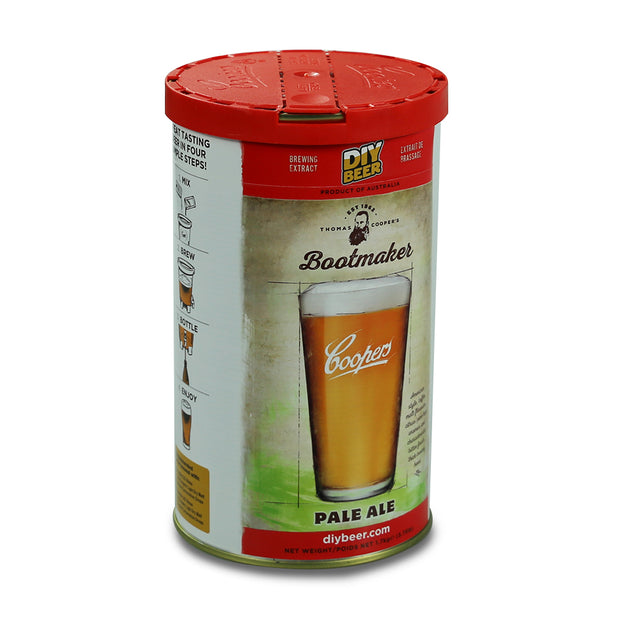 Coopers 36/40 Pint Beer Kit - Bootmaker Pale Ale