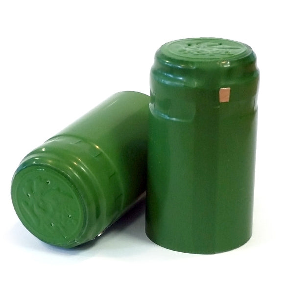 PVC Shrink Caps - Green (1000 Pack) - Brew2Bottle Home Brew