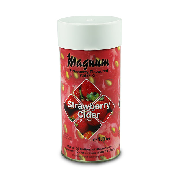Magnum 30 Bottle 14 Day Cider Kit - Strawberry