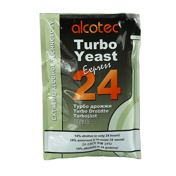 Alcotec 24 Pure Turbo Super Yeast 5 Pack - Brew2Bottle Home Brew