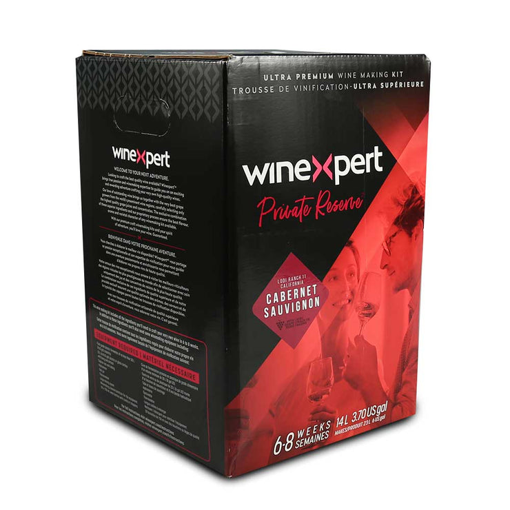 WinExpert Private Reserve 30 Bottle Wine Kits