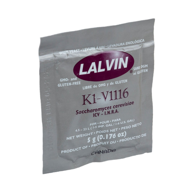 Lalvin K1 V1116 Fresh & Fruity Wine Yeast