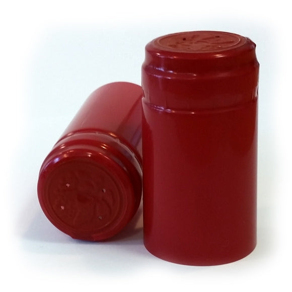 PVC Shrink Caps - Light Red (1000 Pack) - Brew2Bottle Home Brew