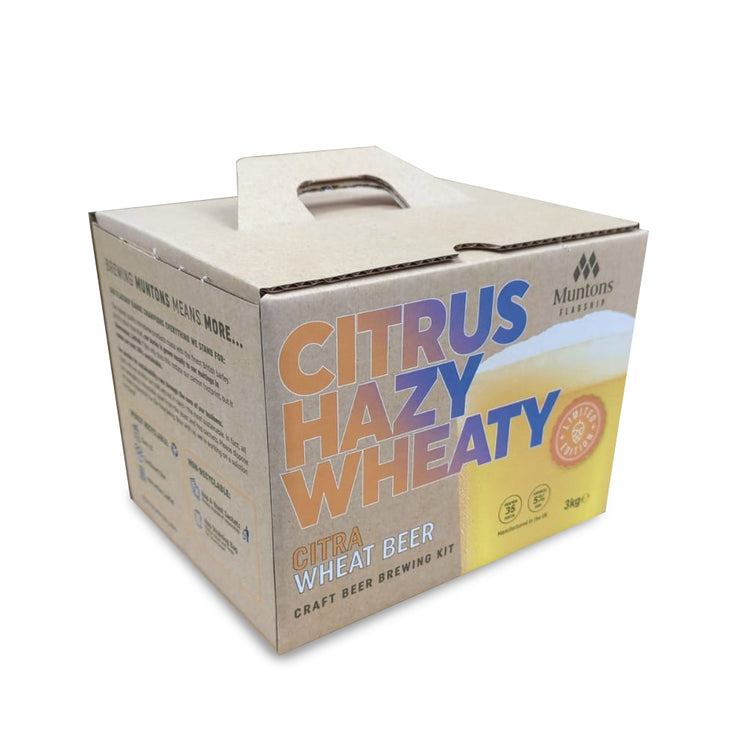 Muntons Flagship 35 Pint Citrus Hazy Wheaty