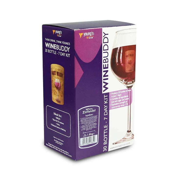 Wine Buddy 30 Bottle 7 Day Wine Kits