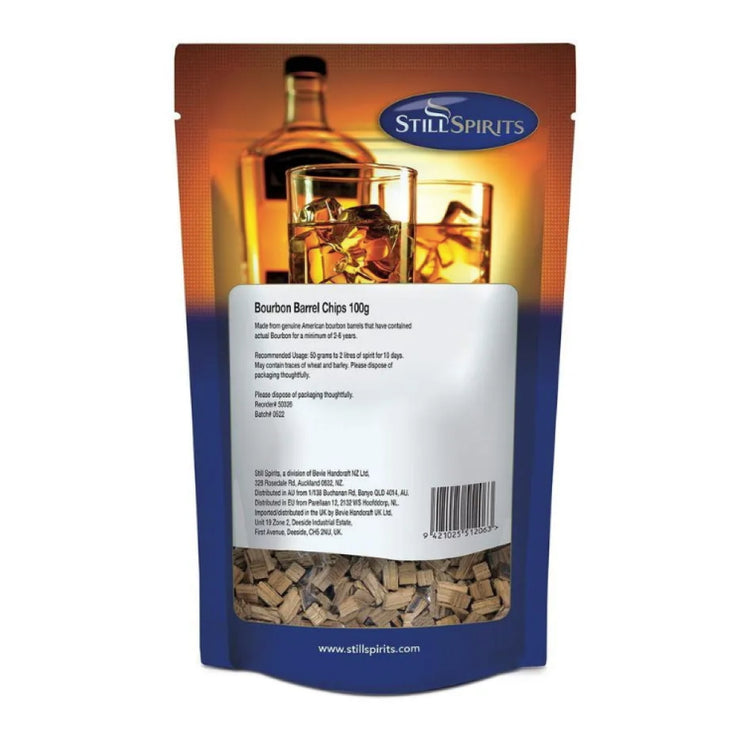 Still Spirits Bourbon Barrel Chips 100g