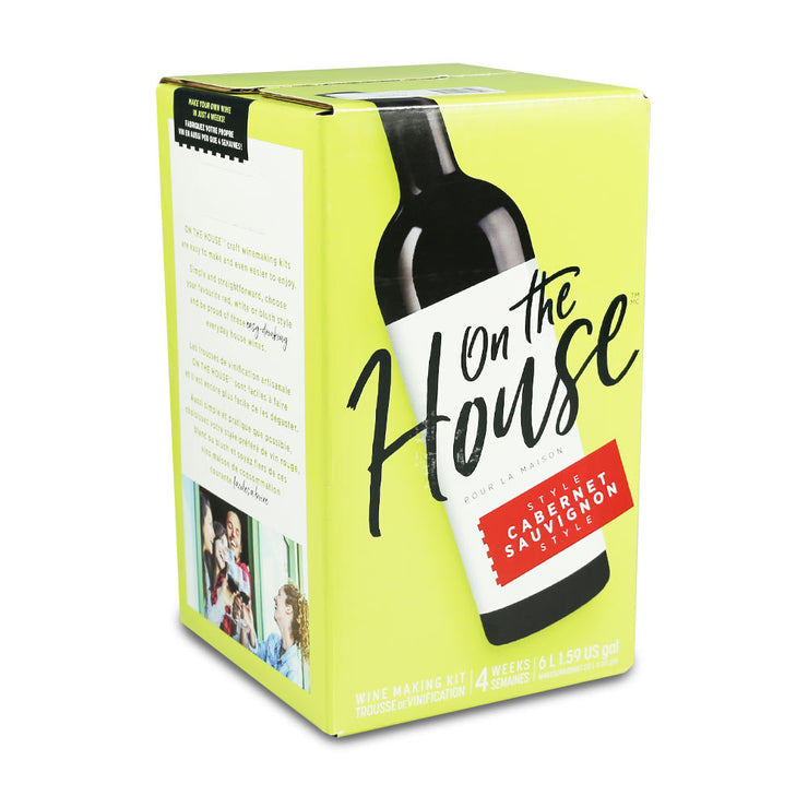 On The House 30 Bottle Wine Kits