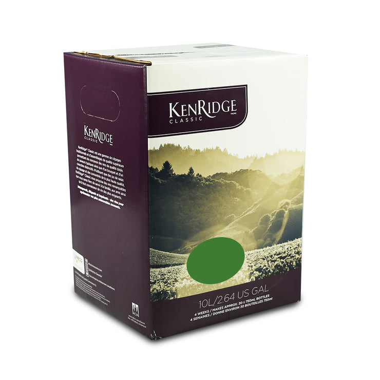 KenRidge Classic 30 Bottle 4 Week Traminer Riesling White Wine Kit - Brew2Bottle