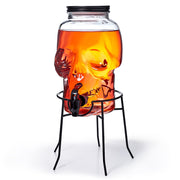 Skull Drinks Dispenser With Stand - 3.5L