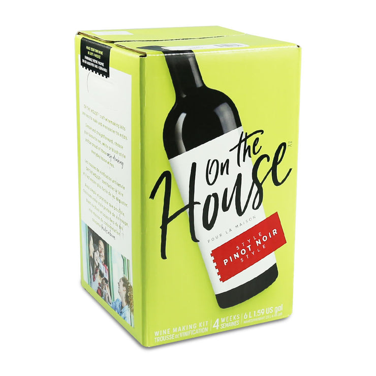 On The House 30 Bottle Wine Kits