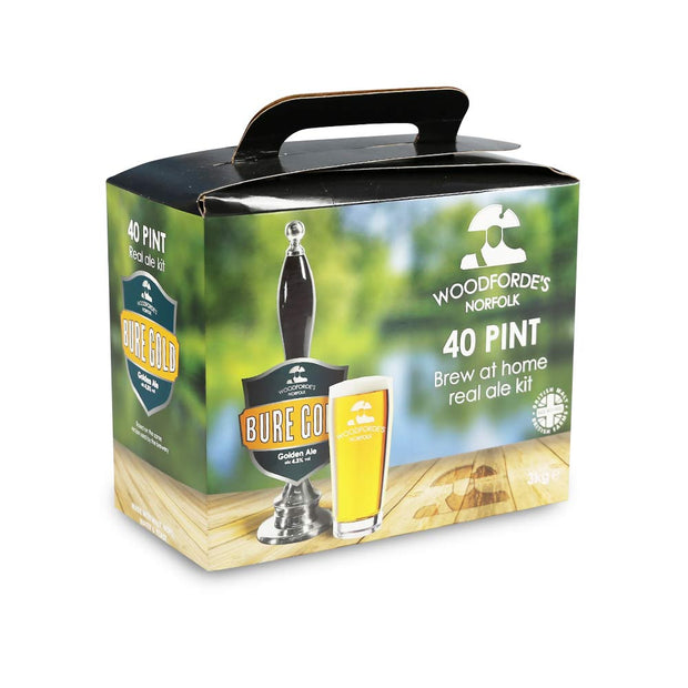 Woodfordes 40 Pint Ale Kit - Bure Gold