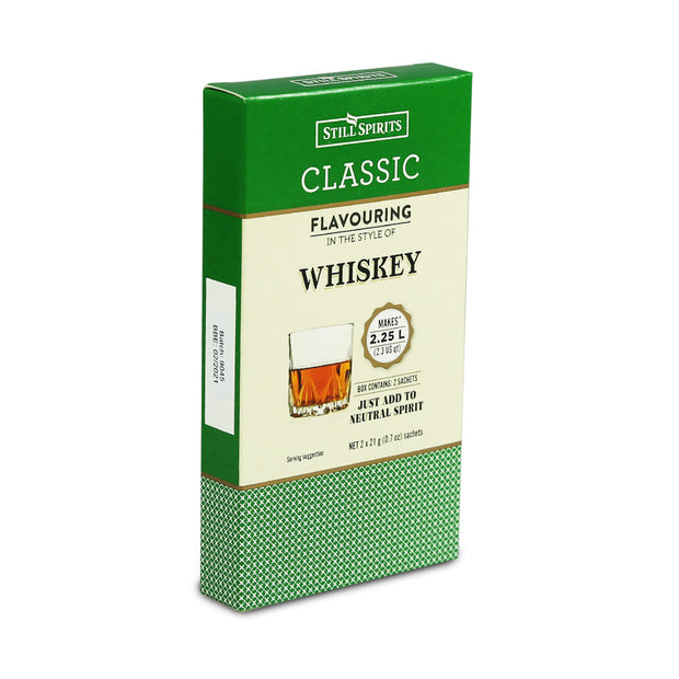 Still Spirits 2.25 Litre Twin Sachet Classic Flavouring - Whiskey