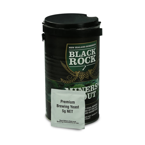 Black Rock 40 Pint Beer Kit - Miners Stout - Brew2Bottle Home Brew
