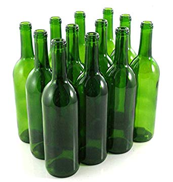 Green 75cl Wine Bottle (12 Pack) - Brew2Bottle Home Brew