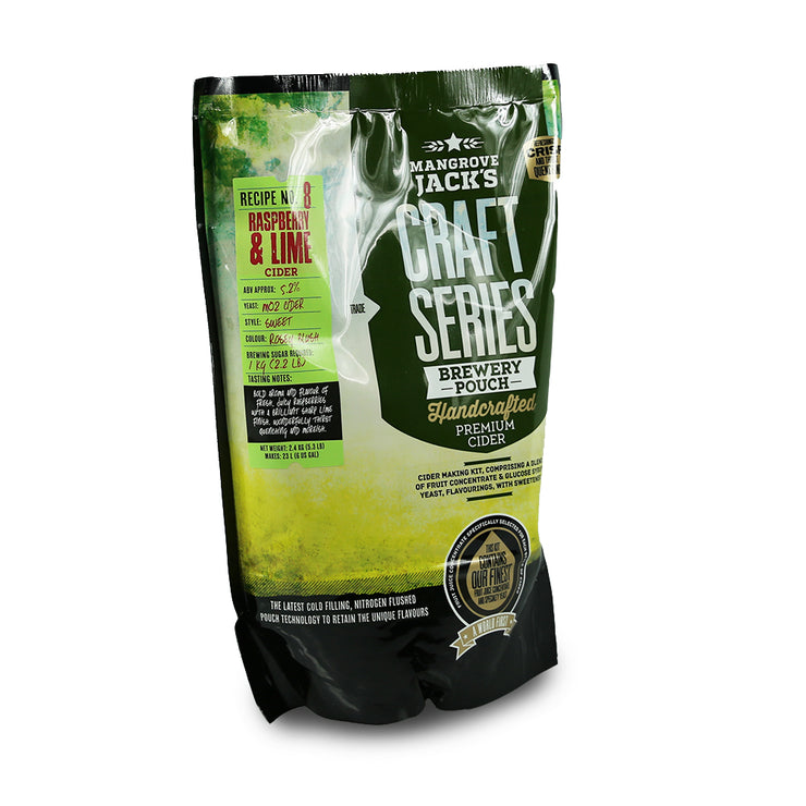 Mangrove Jacks Craft Series Raspberry & Lime Cider Kit