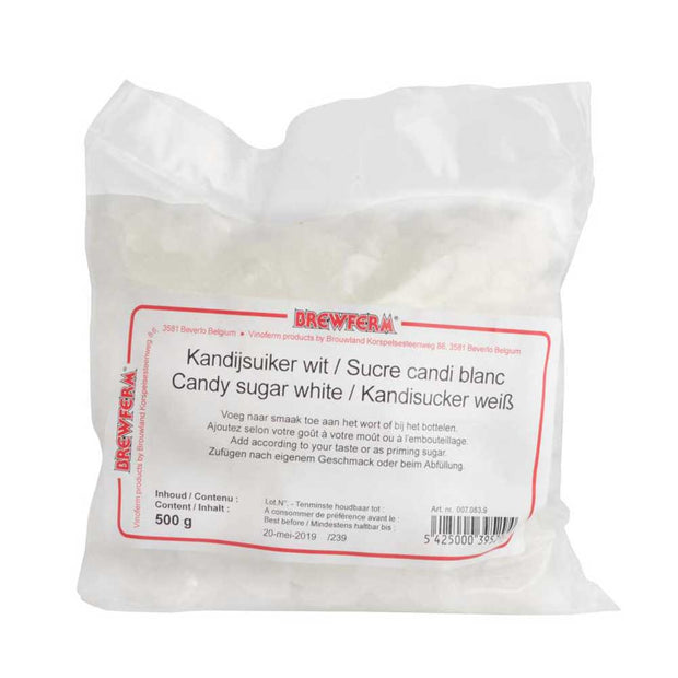 Brewferm Crushed White Candy Sugar 500g